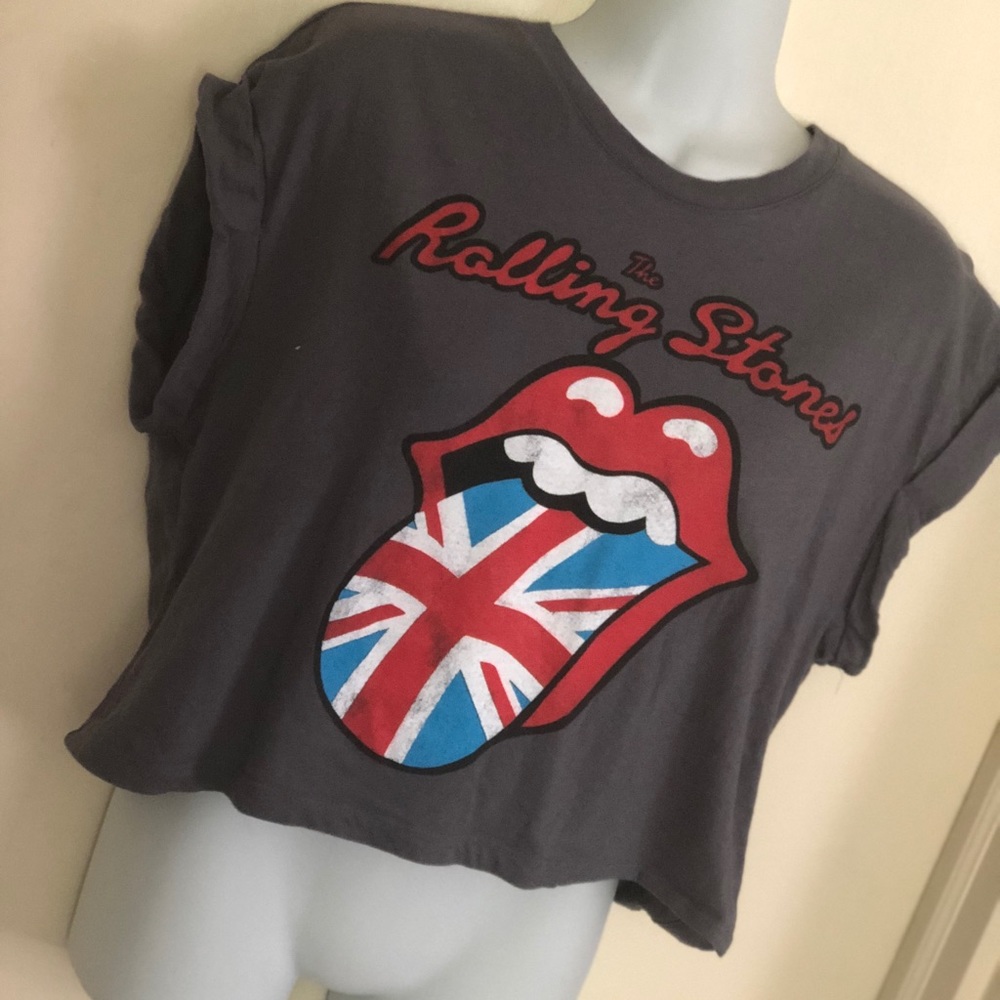🌟 Rolling Stones Crop Top 🌟